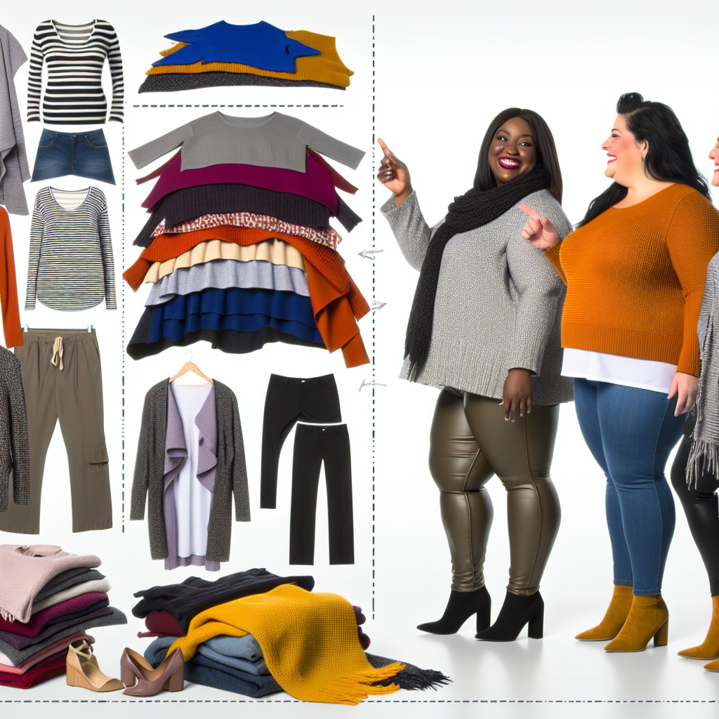 “Layering Tips for Plus-Size Women”