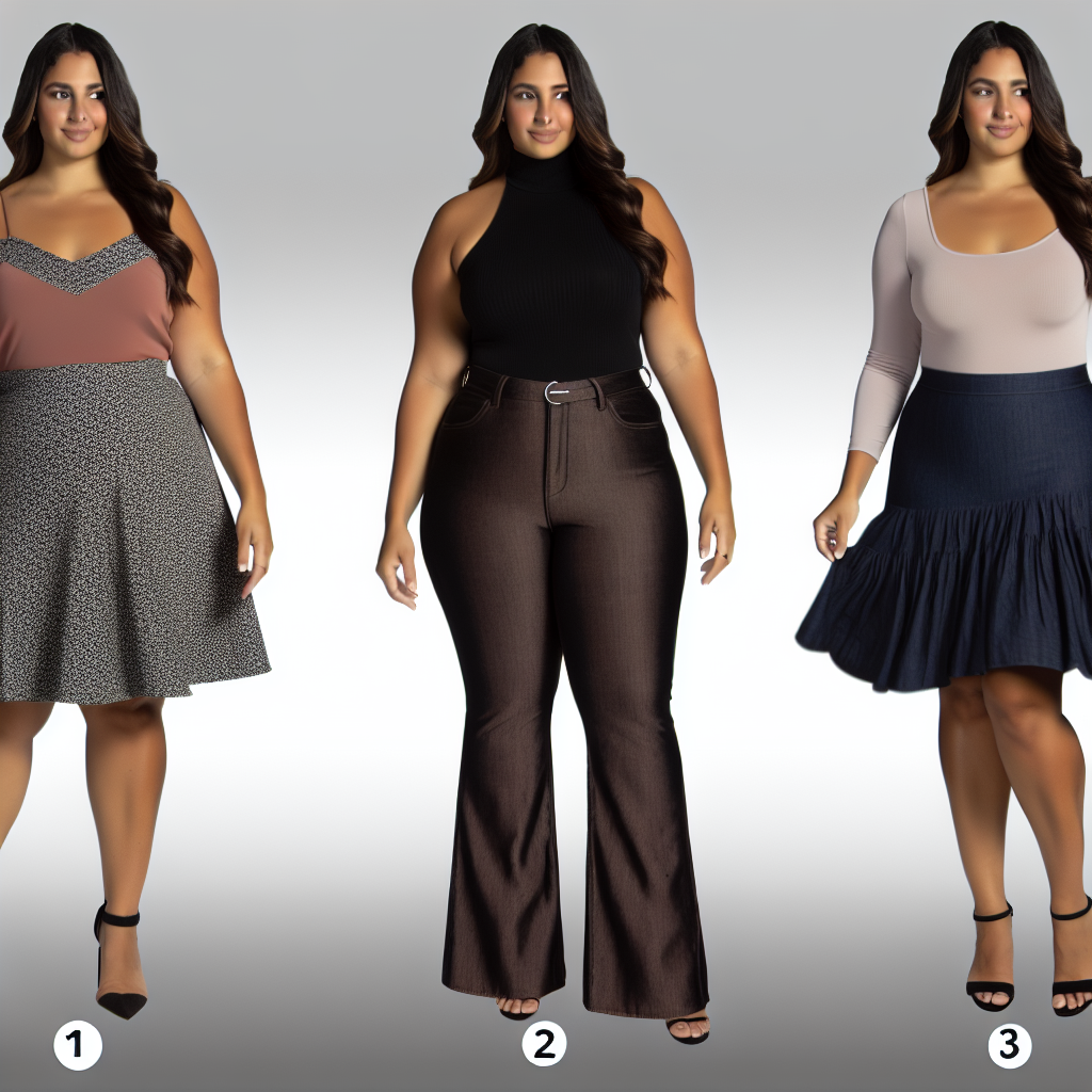 “How to Style Plus-Size Outfits for Pear-Shaped Bodies”