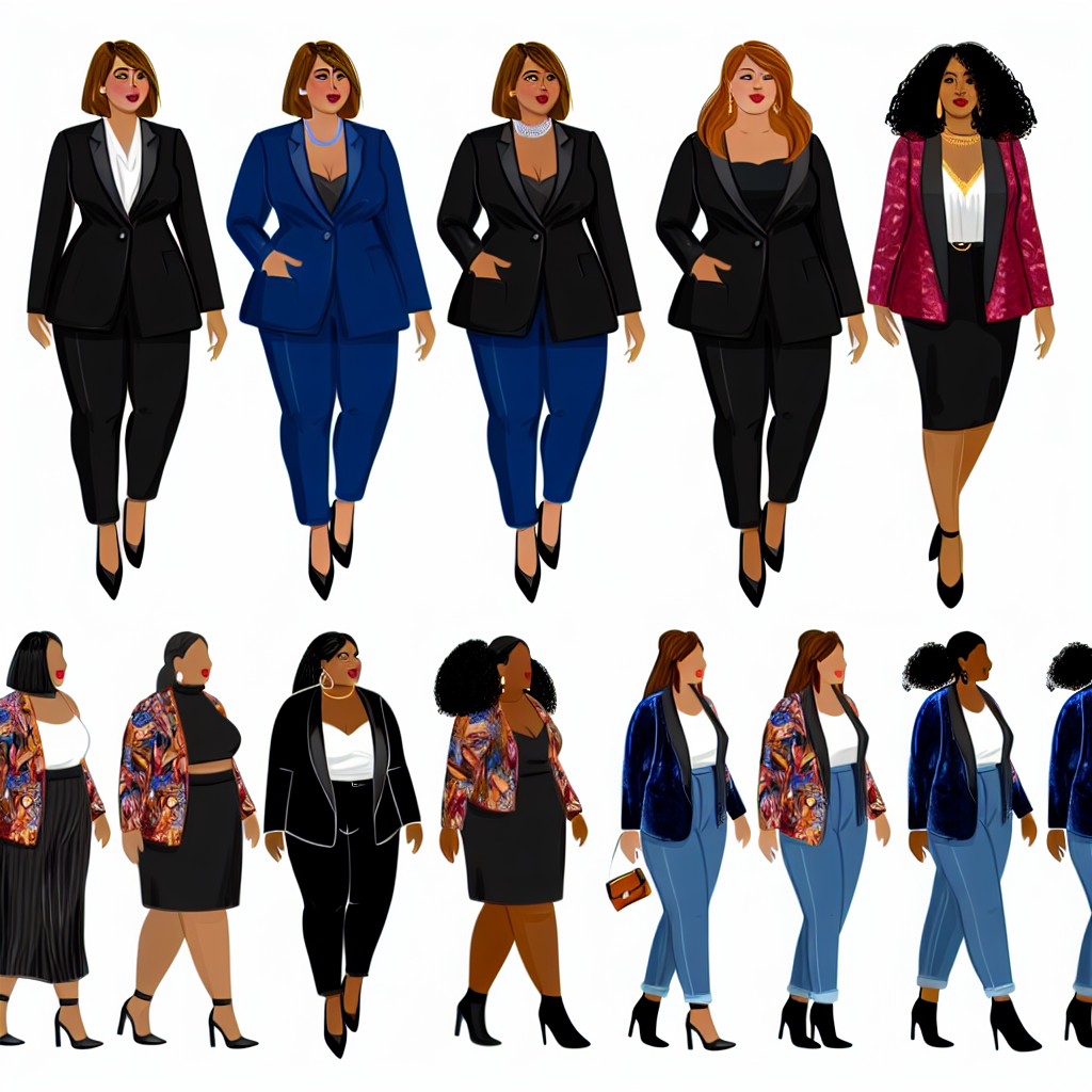 “How to Style a Plus-Size Blazer for Any Occasion”